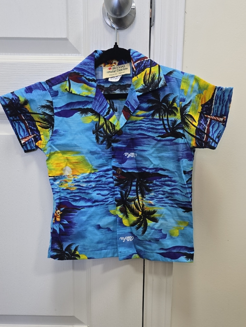 Vintage Royal Hawaiian Kids Shirt